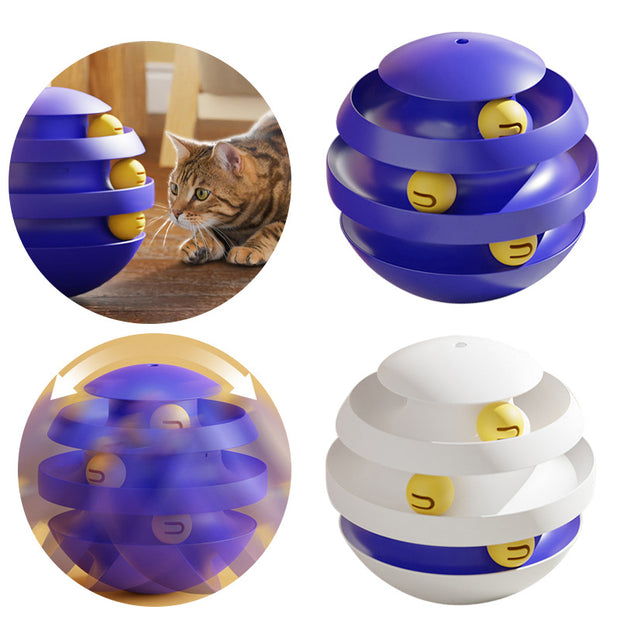 3 Layers Interactive Tower Toy