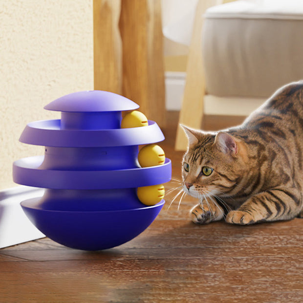 3 Layers Interactive Tower Toy