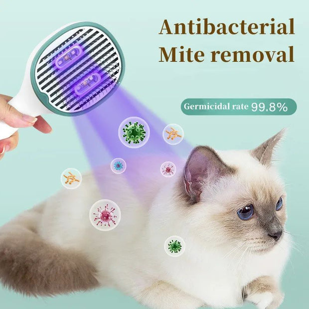 UVC Sterilization Pet Grooming Comb